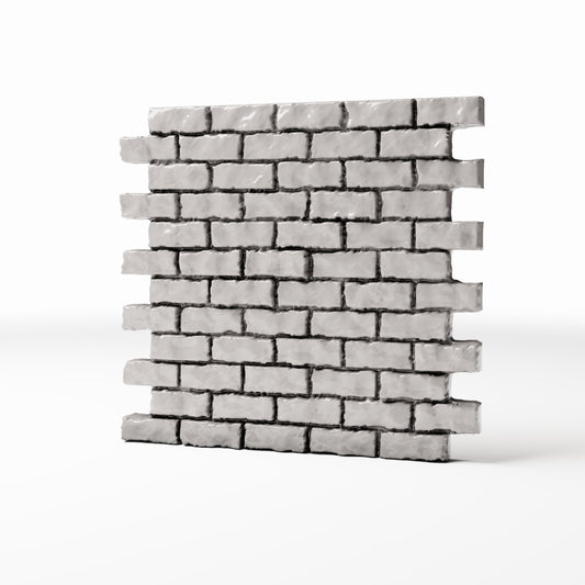 Diorama model-building product photo 0: Diorama Building: Damaged Brick Wall (Ref. 631D)
