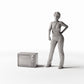 Diorama model-building product photo 1: Diorama Interiors: CRT Television (Ref. 645D)