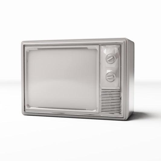 Diorama model-building product photo 0: Diorama Interiors: CRT Television (Ref. 645D)