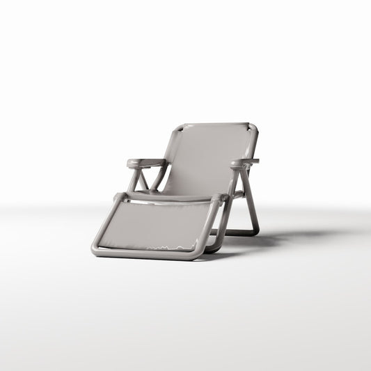 Diorama model-building product photo 0: Diorama Furniture: Folding Sun Lounger with Footrest (Ref. 648D)