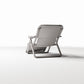 Diorama model-building product photo 3: Diorama Furniture: Folding Sun Lounger with Footrest (Ref. 648D)