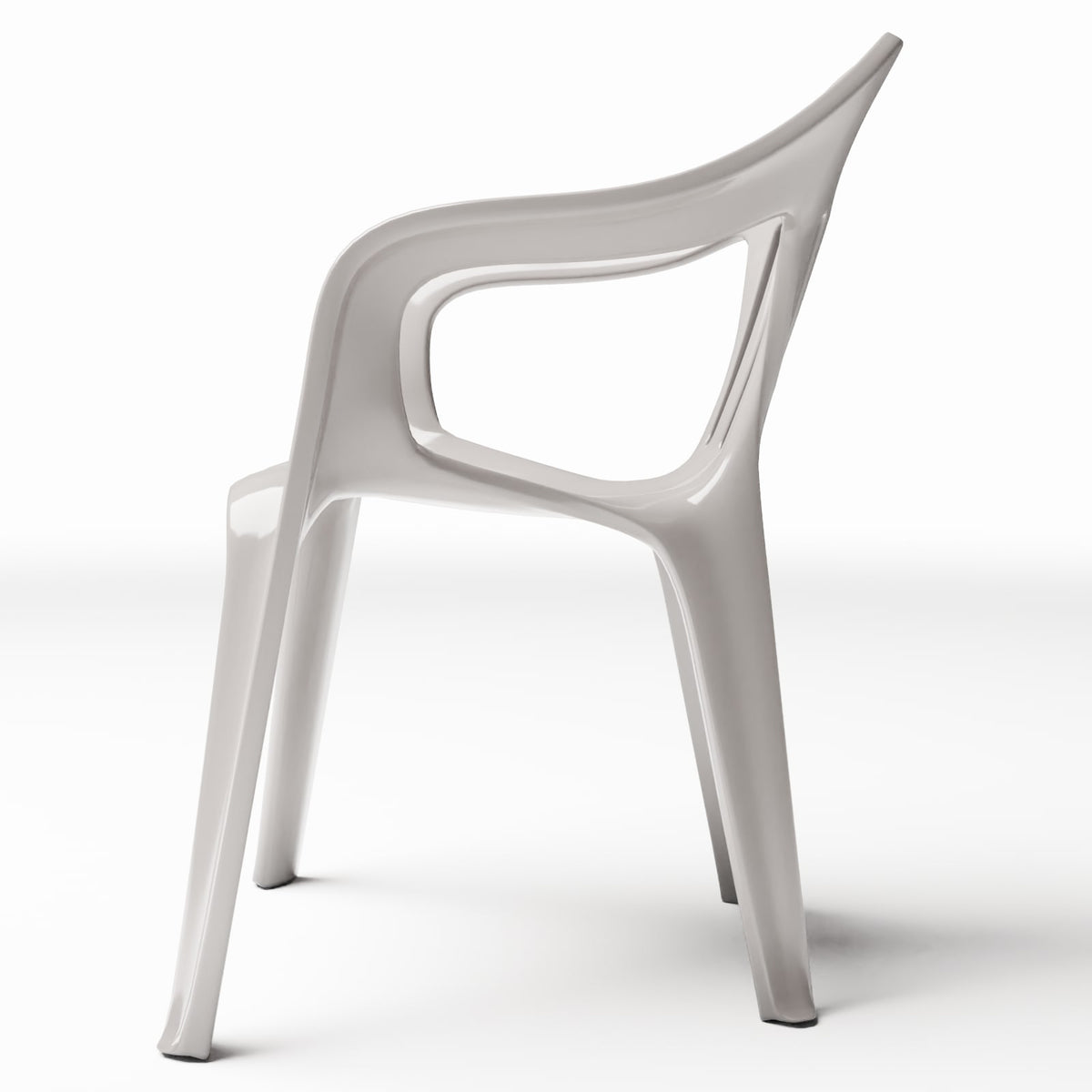 Diorama model-building product photo 2: Diorama Furniture: Plastic Chair with Armrests (Ref. 652D)