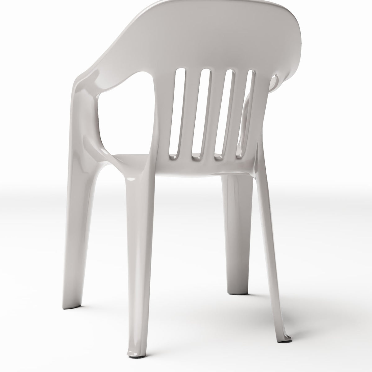 Diorama model-building product photo 3: Diorama Furniture: Plastic Chair with Armrests (Ref. 652D)