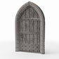 Diorama model-building product photo 0: Diorama Building: Detailed Church Door with Stone Frame (Ref. 662D)