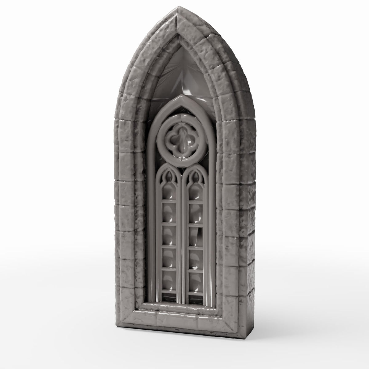 Diorama model-building product photo 0: Diorama Architecture: Narrow Pointed-Arch Church Window (Ref. 665D)