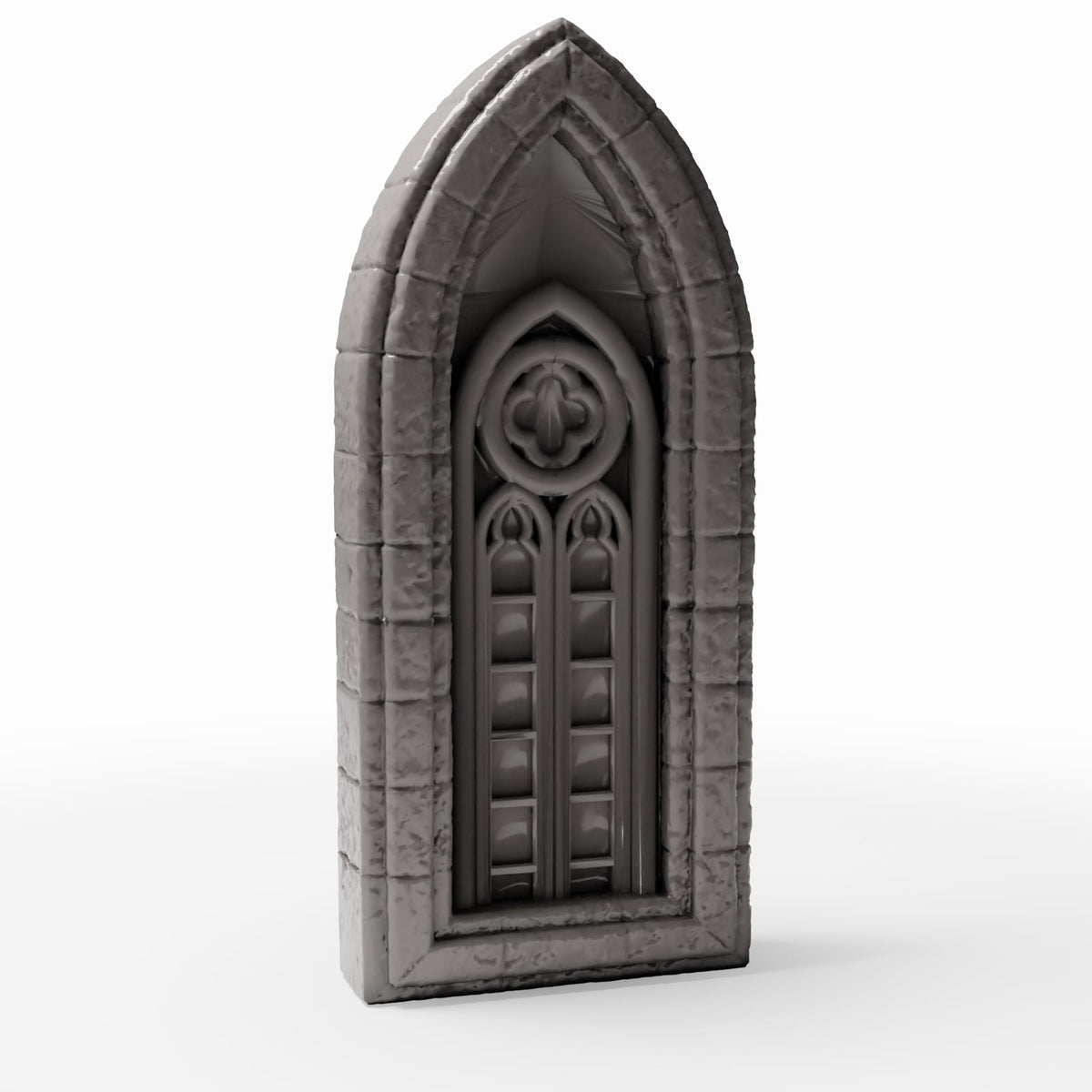 Diorama model-building product photo 3: Diorama Architecture: Narrow Pointed-Arch Church Window (Ref. 665D)