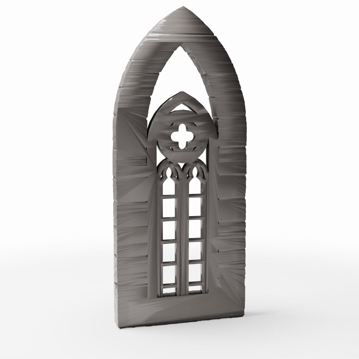 Diorama model-building product photo 3: Diorama Building: Narrow Gothic Church Window (Ref. 666D)