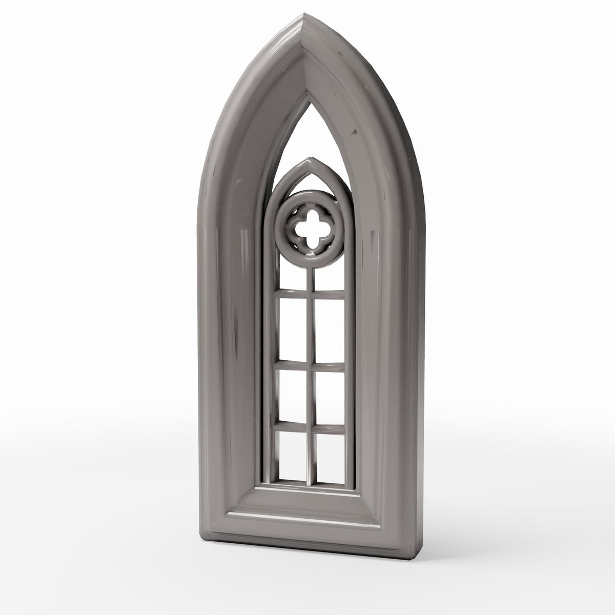 Diorama model-building product photo 0: Diorama Building: Narrow Gothic Church Window (Ref. 668D)