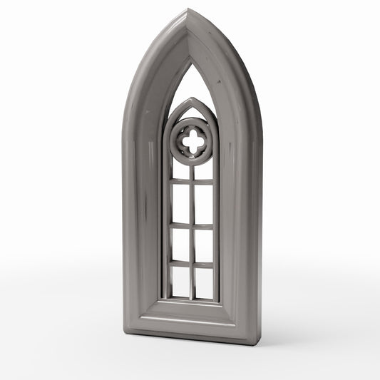 Diorama model-building product photo 0: Diorama Building: Narrow Gothic Church Window (Ref. 668D)