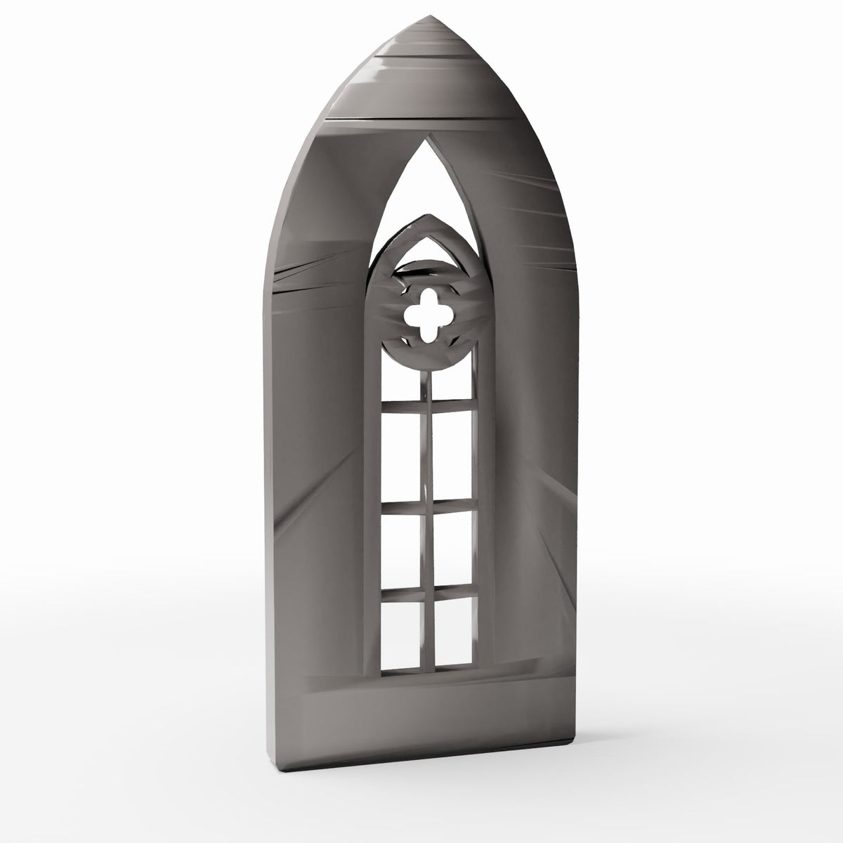 Diorama model-building product photo 3: Diorama Building: Narrow Gothic Church Window (Ref. 668D)