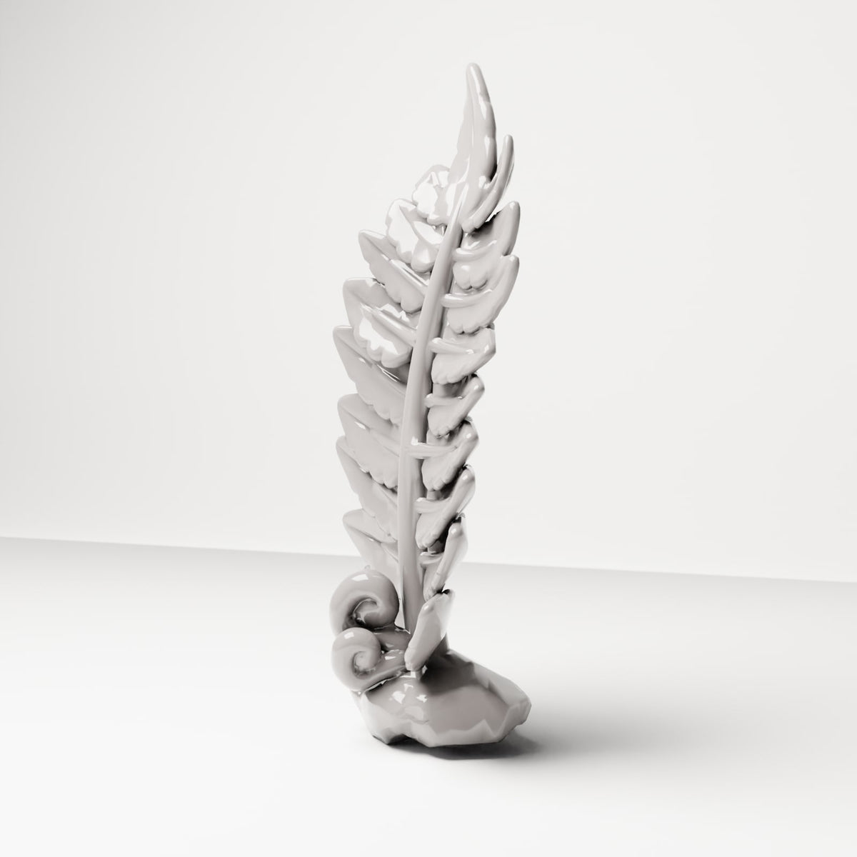 Diorama model-making product photo 2: Diorama plant: fern as a miniature plant (Ref. 66D)