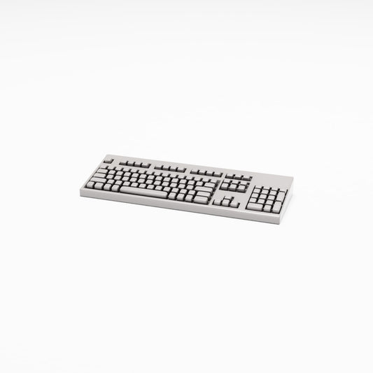 Diorama model-building product photo 0: Diorama Furnishing: 1990s Computer Keyboard (Ref. 690D)