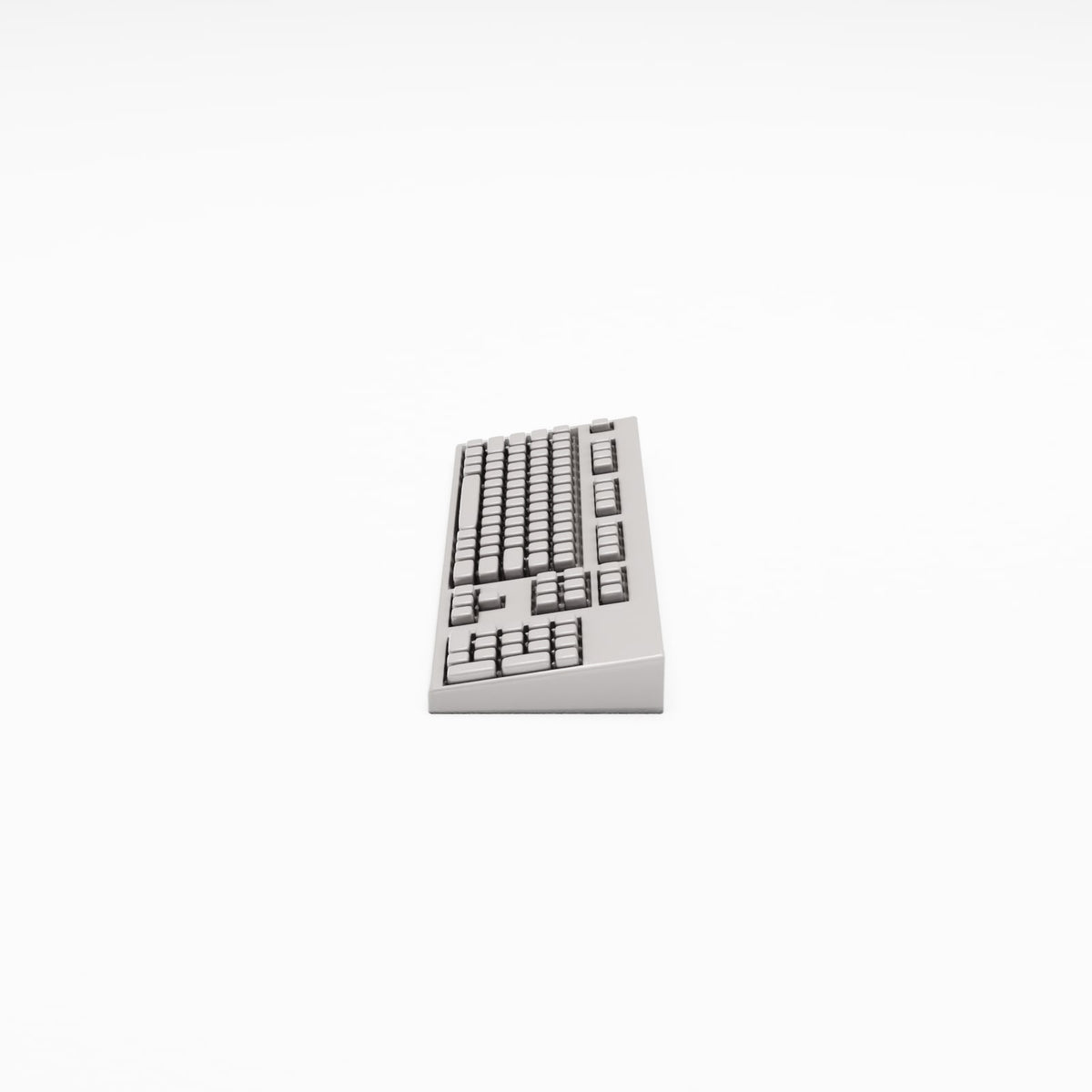 Diorama model-building product photo 2: Diorama Furnishing: 1990s Computer Keyboard (Ref. 690D)