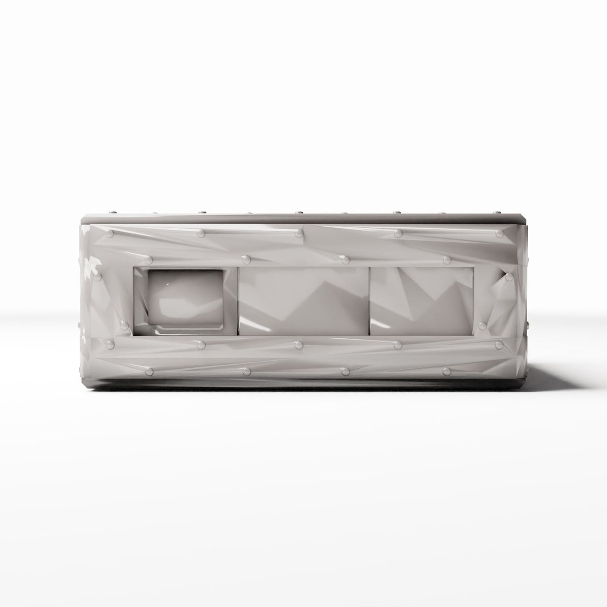 Diorama model-building product photo 2: Diorama Storage: Closed Wooden Crate (Ref. 697D)
