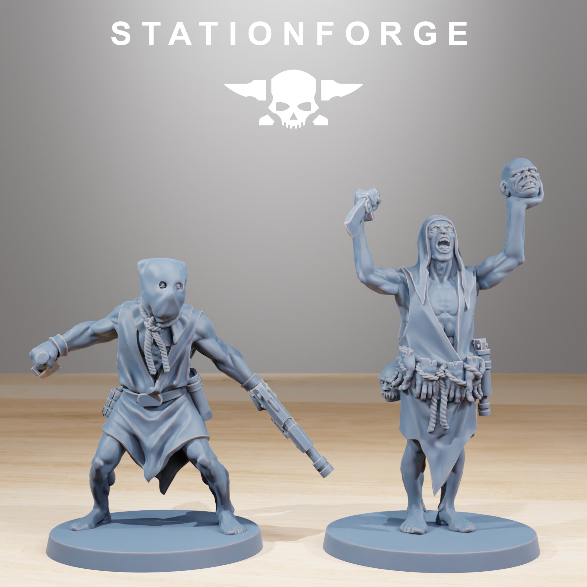 Product photo Tabletop 28mm The Printing Goes Ever On (TPGEO) 0: Corrupted Guard Fanatics