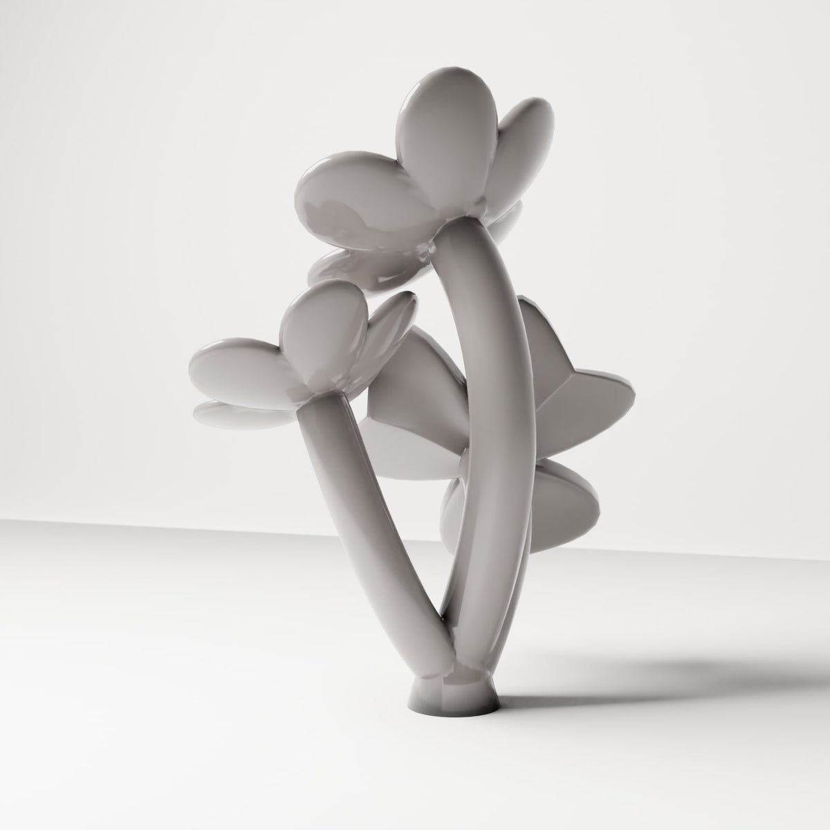 Diorama model-building product photo 3: Diorama Plant: Oxalis Clover with Flowers (Ref. 70D)