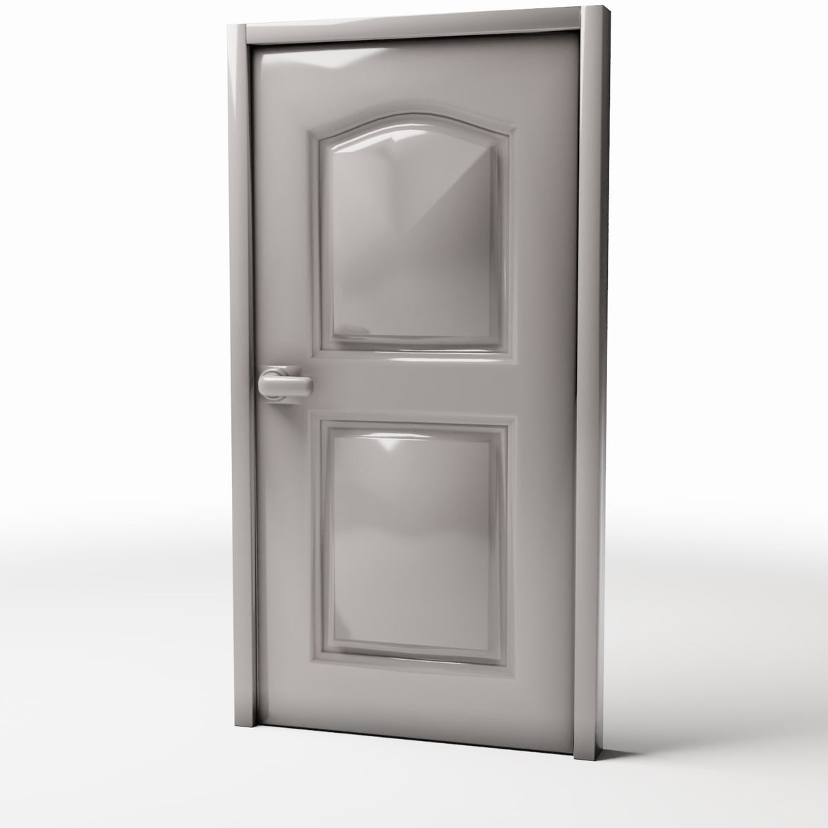 Diorama model-building product photo 0: Diorama Building: Interior Door with Decorative Panels (Ref. 713D)