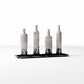 Diorama model-building product photo 3: Diorama Kitchen: Drink Bottles in Rack (Ref. 716D)