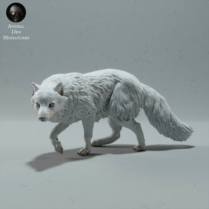 Produktfoto Tierfigur Animal Den Miniatures 0: Polar Tierfigur: Polarfuchs (22_12_18)