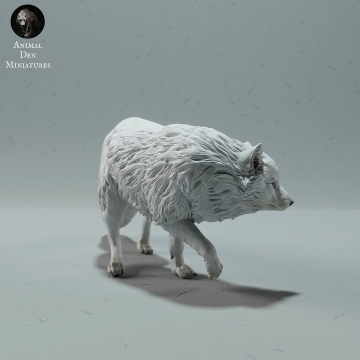 Produktfoto Tierfigur Animal Den Miniatures 1: Polar Tierfigur: Polarfuchs (22_12_18)