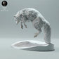 Product photo animal figure Animal Den Miniatures 3: Arctic animal figure: Arctic fox - jumping (22_12_17)