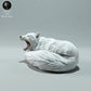 Product photo animal figurine Animal Den Miniatures 3: Polar animal figurine: Arctic fox - sleeping (22_12_16)