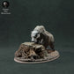 Product photo animal figure Animal Den Miniatures 1: Wild animal figure: European badger - sniffing (22_11_09)