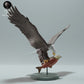 Product photo animal figure Animal Den Miniatures 0: Wildlife animal figure: Bald eagle eating a salmon (23_01_14)