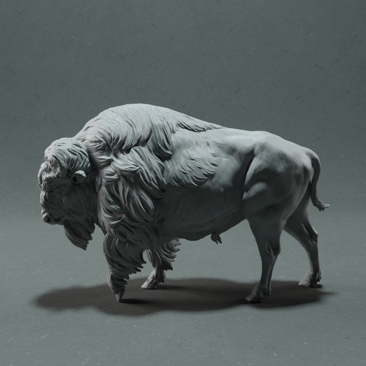 Product photo animal figure Animal Den Miniatures 1: Wild animal figure: American Bison (22_10_15)