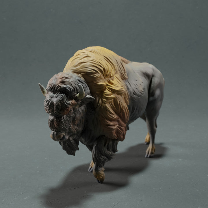 Product photo animal figure Animal Den Miniatures 2: Wild animal figure: American bison (22_10_15)