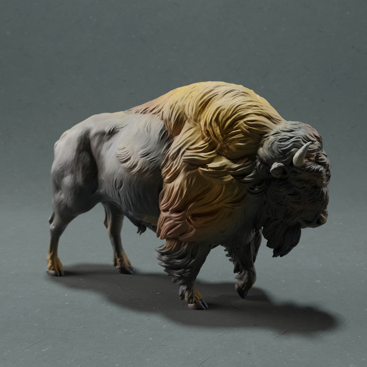 Product photo animal figure Animal Den Miniatures 3: Wild animal figure: American bison (22_10_15)