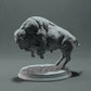 Product photo animal figure Animal Den Miniatures 1: Wild animal figure: American Bison - charging (22_10_14)