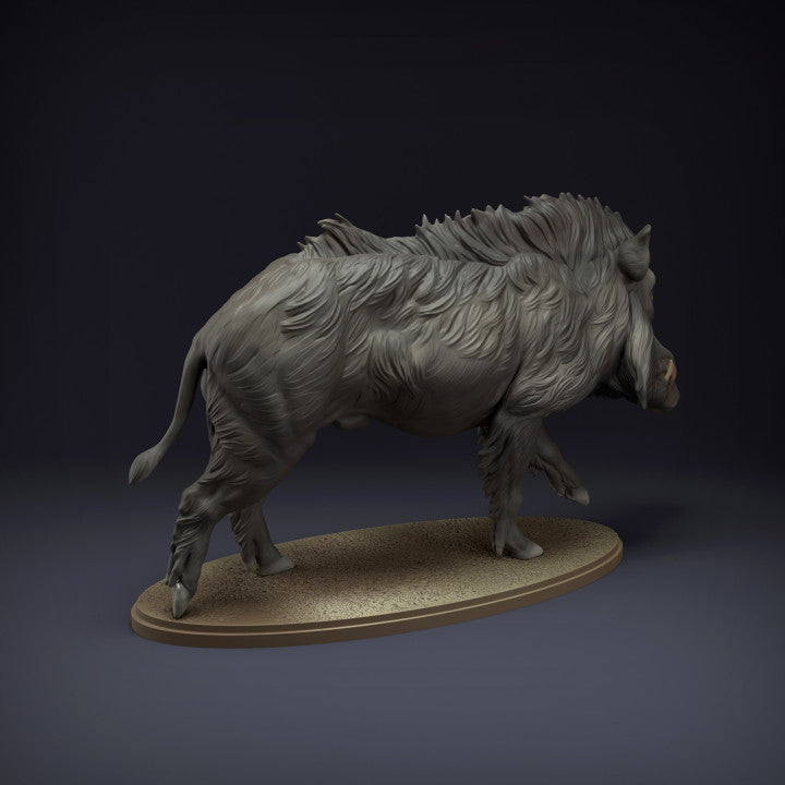 Product photo animal figure Animal Den Miniatures 2: Wild animal figure: Indian wild boar (22_08_09)