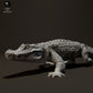 Product photo animal figure Animal Den Miniatures 2: Reptile animal figure: Black caiman (23_06_05)