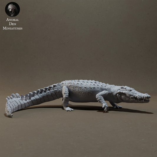 Product photo animal figure Animal Den Miniatures 0: Reptile animal figure: Nile crocodile (23_03_07)