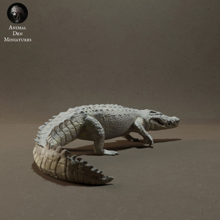 Product photo animal figure Animal Den Miniatures 2: Reptile animal figure: Nile crocodile (23_03_07)