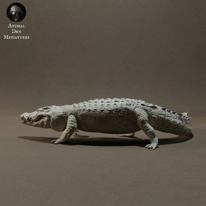 Product photo animal figure Animal Den Miniatures 3: Reptile animal figure: Nile crocodile (23_03_07)