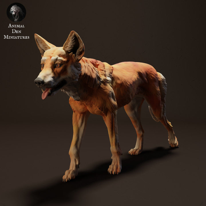 Product photo animal figure Animal Den Miniatures 2: Wild animal figure: Dingo - walking (23_04_07)