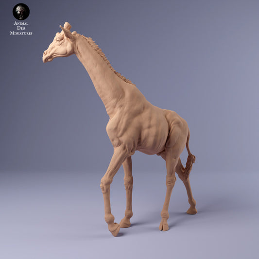 Produktfoto Tabletop 28mm Lord of the Print (LotP) 0: Giraffe gehend: Tiere aus Afrika (24_02_14)