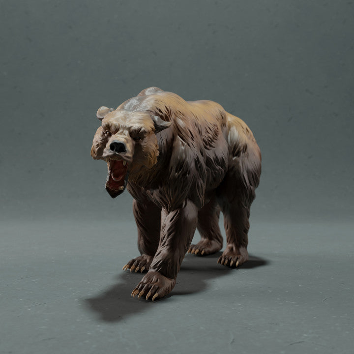 Product photo animal figure Animal Den Miniatures 5: Wild animal figure: Grizzly bear (22_10_17)