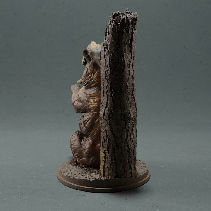 Produktfoto Tierfigur Animal Den Miniatures 4: Wildtier Tierfigur: Grizzlybär - sich kratzend (22_10_11)