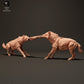 Product photo Animal Figure Diorama, Model Building: 0: Hyenas fighting for food: Animals from Africa