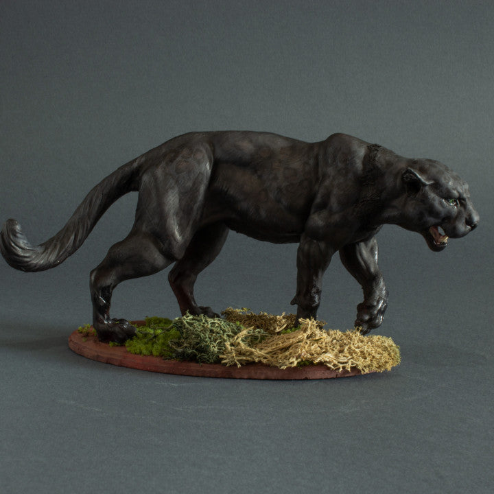 Produktfoto Tierfigur Animal Den Miniatures 0: Wildtier Tierfigur: Schwarzer Panther - Jaguar (22_06_04)