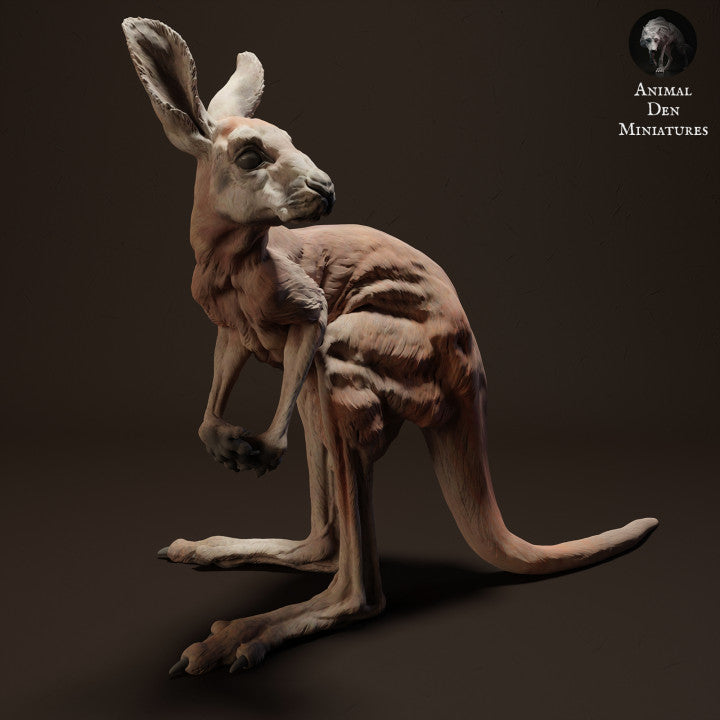Product photo animal figure Animal Den Miniatures 2: Wildlife animal figure: Young Red Kangaroo (23_04_05)