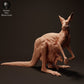 Product photo animal figure Animal Den Miniatures 0: Wildlife animal figure: Red Kangaroo Female - standing (23_04_06)
