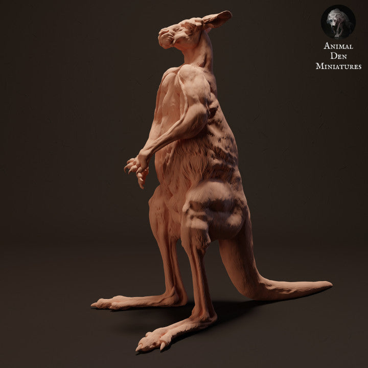 Product photo animal figure Animal Den Miniatures 2: Wildlife animal figure: Red Giant Kangaroo Jack (23_04_03)