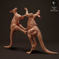 Product photo animal figure Animal Den Miniatures 2: Wildlife animal figure: Red Giant Kangaroos Fighting (23_04_10)