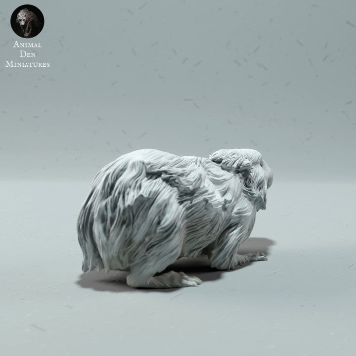 Product photo animal figure Animal Den Miniatures 2: polar animal figure: collared lemming (22_12_15)