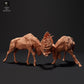 Produktfoto Tier Figur Diorama, Modellbau: 0: Mächtiger Elche kämpfen: Tiere des Nordens
