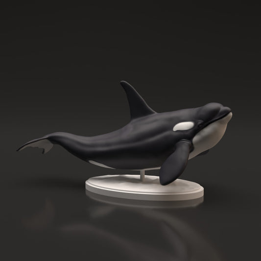 Product photo animal figure Animal Den Miniatures 0: Marine animal figure: Orca (22_06_06)